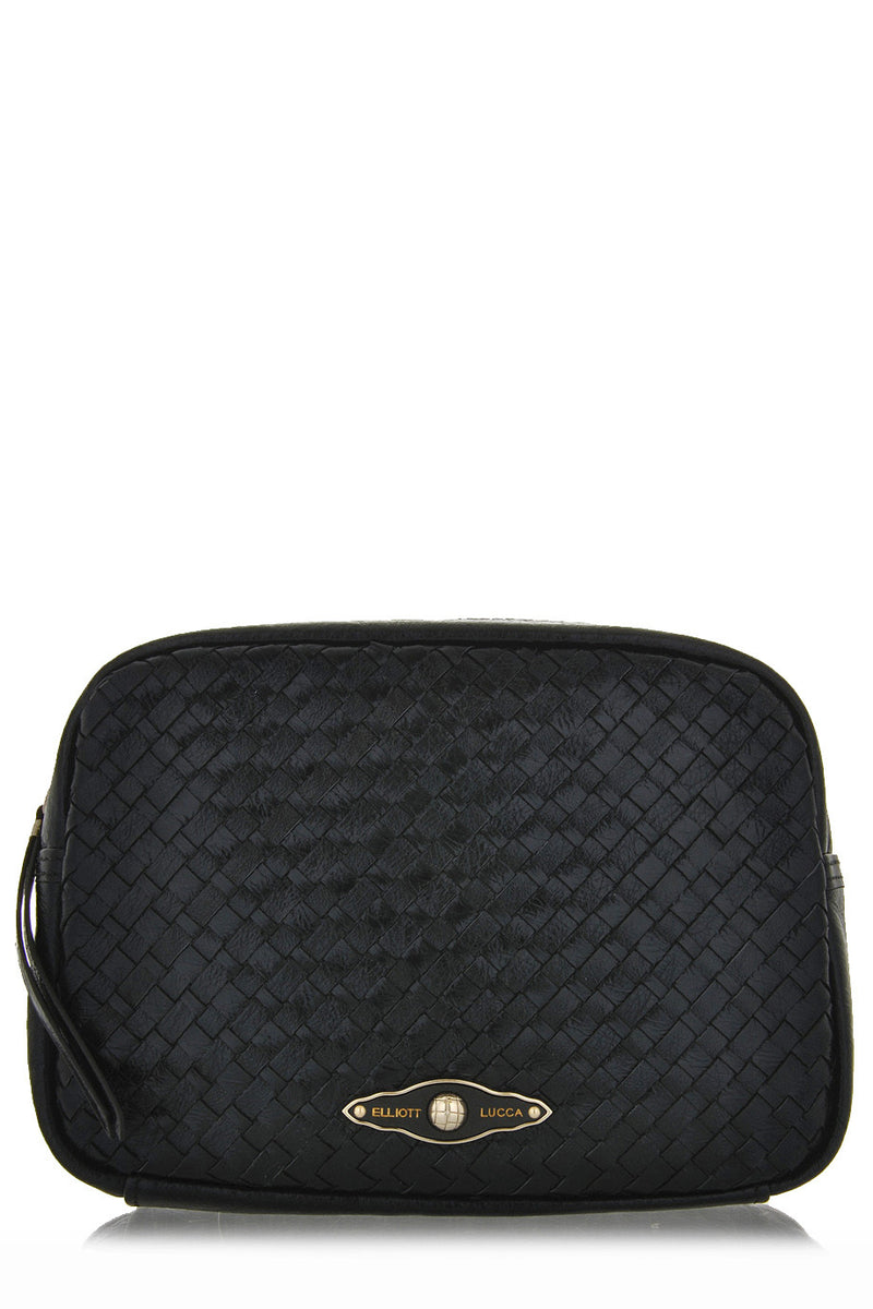 Elliott Lucca Benjamine Slate Leather Crossbody Bag 108092 $178 NEW | eBay
